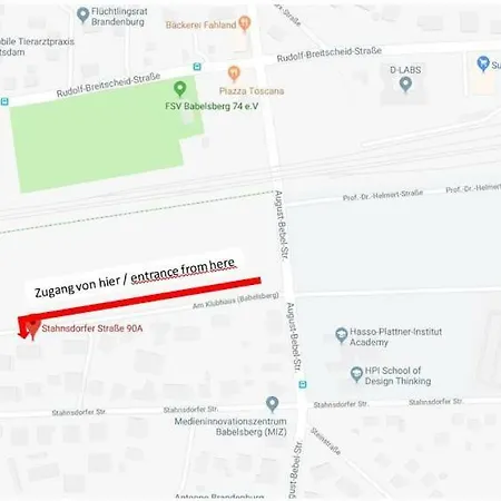 Gemutliches Babelsberg Am Filmpark Apartman *